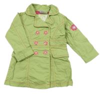 Světlezelený plátěný kabát Topolino 