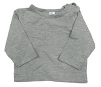 Šedé melírované triko Topolino