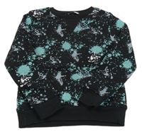 Černá mikina se vzorem Pep&Co.