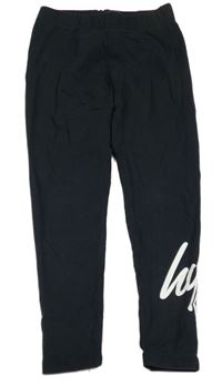 Tmavomodré legíny s logem Hype