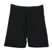 Černé elastické kraťasy C&A