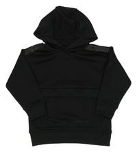 Černá sportovní mikina s kapucí George 