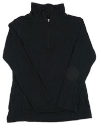 Černá funkční mikina s rolákem Etirel 