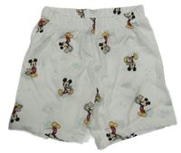 Bílé pyžamové kraťasy s Mickeym H&M