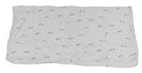 Bílá deka se zajíčky a balonky The Little White Company