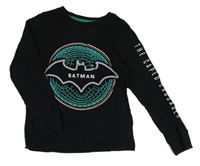 Černé triko s Batmanem Next