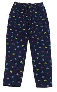 Tmavomodré tregíny s barevnými koíky Kiki&Koko