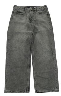 Šedé loose fit waist rifle H&M