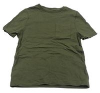 Khaki tričko s kapsou F&F