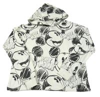 Bílá mikina s Mickeym a kapucí H&M