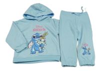 2set - Světlemodrá mikina se Stitchem + tepláky Disney