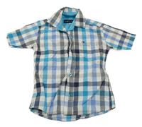Bílo-modrá kostkovaná košile Tommy Hilfiger