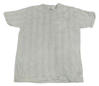 Světlešedé perforované pletené tričko s kapsou H&M