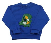 Modrá mikina s dinem 