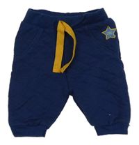 Tmavomodré tepláky s nášivkou hvězdy Ergee