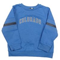 Modrá mikina s nápisem Pep&Co