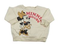 Smetanová mikina s Minnie M&S