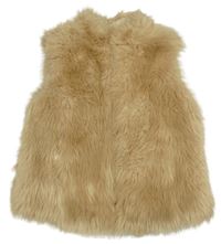 Béžová kožešinová podšitá vesta Johnnieb