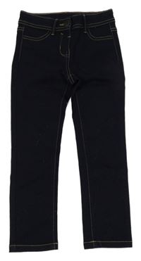 Tmavomodré skinny rifle C&A