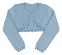 Světlemodré svetrové bolerko Shein