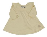 Béžové šaty s květem Ergee