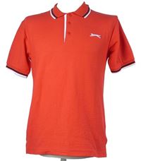 Pánské červené polo tričko Slazenger 