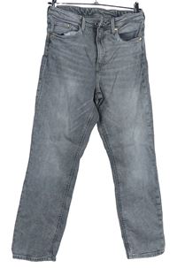 Dámské šedé vintage slim rifle H&M