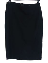 Dámská černá pouzdrová sukně zn. M&S