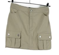 Dámská béžová sukně s kapsami FB Sister 