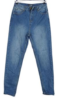 Dámské modré rifle Boohoo 