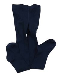 Tmavomodré punčoháče