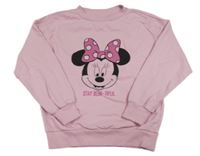 Světlerůžová mikina s Minnie Disney