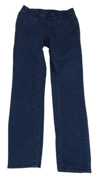 Tmavomodré džegíny H&M