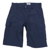 Tmavomodré šusťákové kraťasy s kapsami Lily & Dan