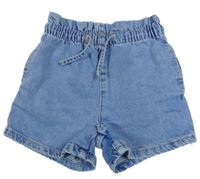 Modré riflové papar bag kraťasy Denim Co.