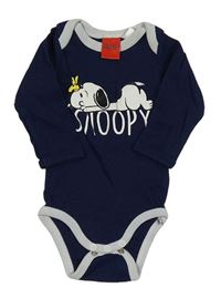Tmavomodré body se Snoopym