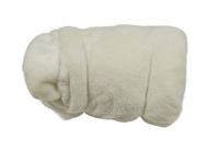 Nové - Bílá plyšová deka 