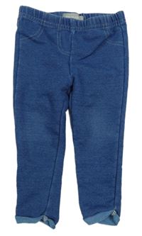 Modré legíny riflového vzhledu Primark