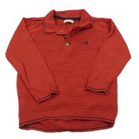 Červený polo svetr s hvězdičkou F&F