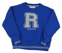 Kobaltově modrá mikina s písmenkem M&S