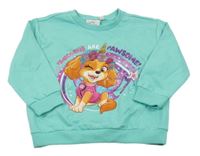 Mátová oversize mikina se Skye Nickelodeon