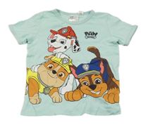 Světlezelené tričko s Paw Patrol H&M