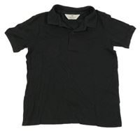 Antracitové polo tričko H&M