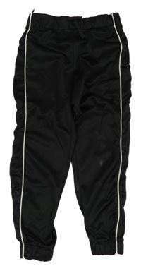 Černé sportovní kalhoty s proužky H&M