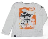 Bílé triko se Star Wars C&A