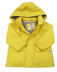 Žlutá nepromokavá jarní bunda s kapucí Debenhams