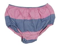 Růžovo-modré plátěné kalhotky na plenky Ralph Lauren