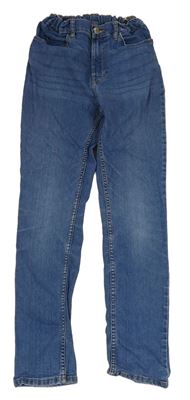 Modré skinny fit rifle H&M