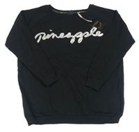 Nové - Černá dlouhá mikina s nápisem Pineapple