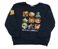 Tmavomodrá mikina s Toy Story Disney